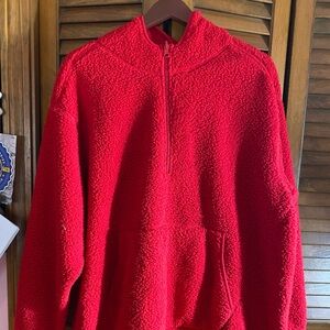 Lands end pullover fleece